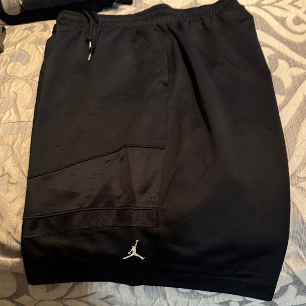 Jordan Men's Black Sports Shorts